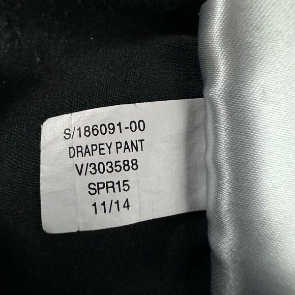 Banana Republic Womens size 8 Black Drapey Jogger Pant 186091 - Picture 10 of 10